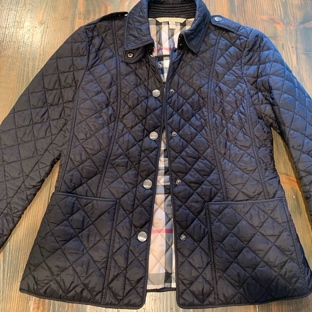 Burberry quilted jacket